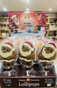 Chocolate lolly - Santa (Each)