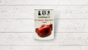 Cooks & Co Sweet Red Peppers 390g