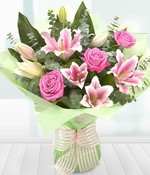 Florist Choice Aqua Pack (Pinks & Purples) £30