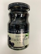Opies Black Olives in Brine 227g