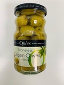 Opies Green Olives in Brine 227g
